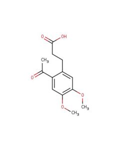 Astatech 3-(2-ACETYL-4,5-DIMETHOXYPHENYL)PROPANOIC ACID; 1G; Purity 98%; MDL-MFCD18642823